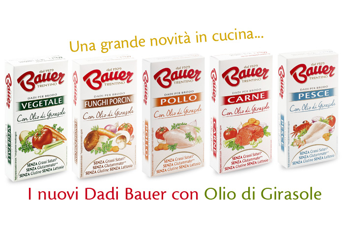Dadi Bauer: nuova ricetta con olio di girasole!